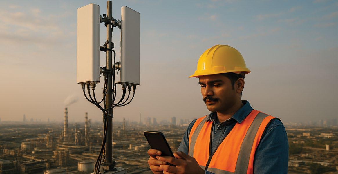 The wireless foundation of neo-industrial growth